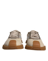 Dolce & Gabbana Multicolor Lace Up Low Top NS1 Sneakers Shoes